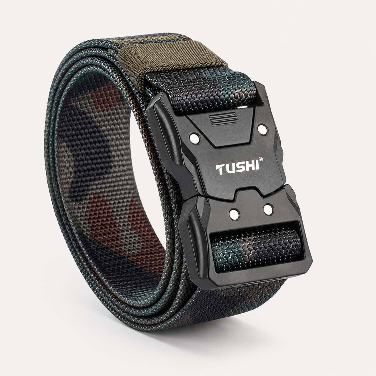 Ceinture Homme Toile Militaire Camouflage Univers Ceinture