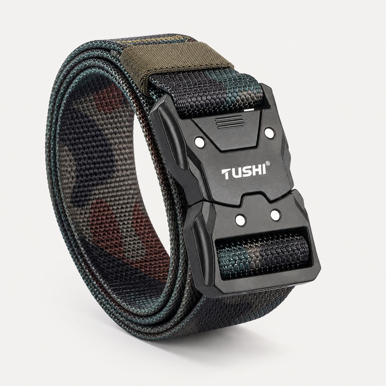 Ceinture Homme Toile Militaire Camouflage Univers Ceinture