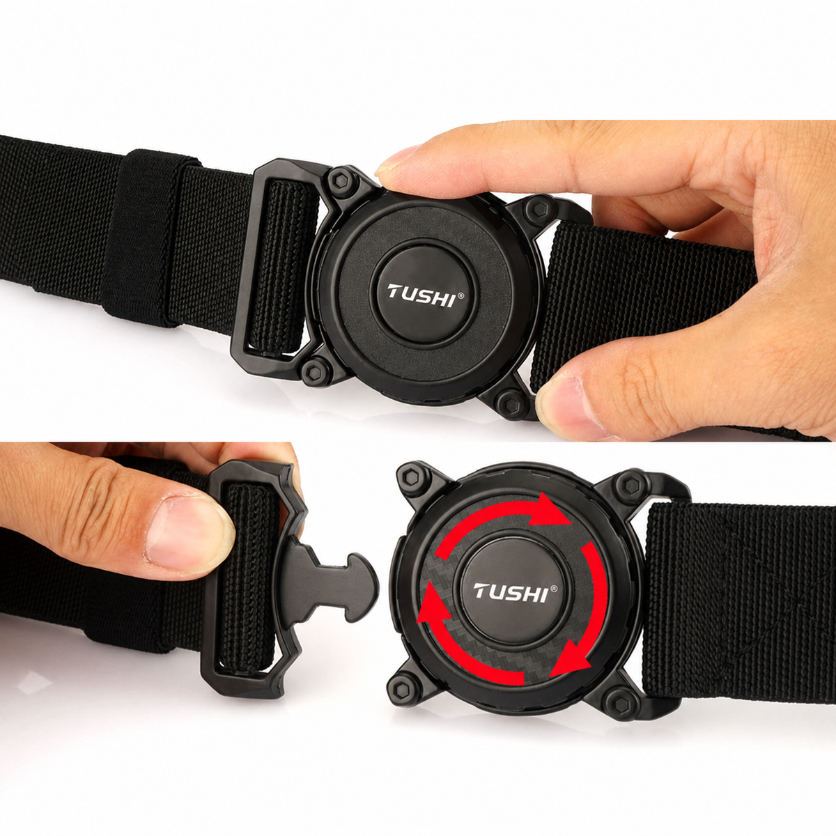 Explications Ceinture Tactique À Ouverture Rapide Noire Homme Univers Ceinture