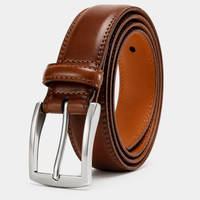 Ceinture À Boucle Ardillon Cuir Marron Homme univers Ceinture