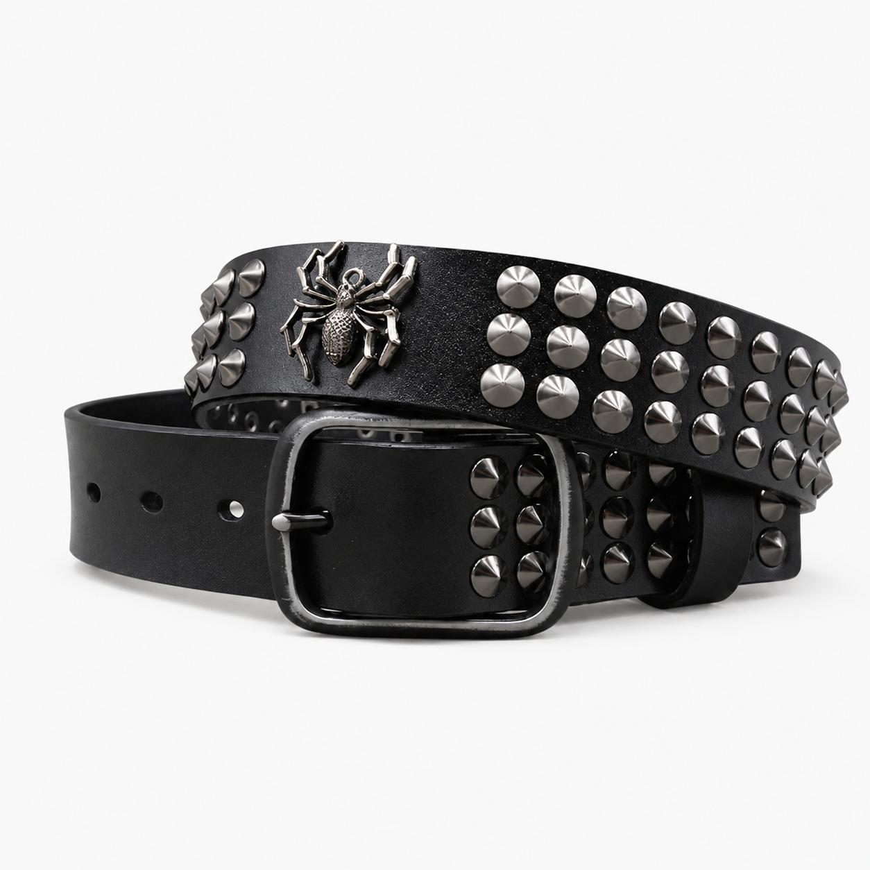 Ceinture Cuir Femme Pour Jean Cloutée Araignée Univers Ceinture