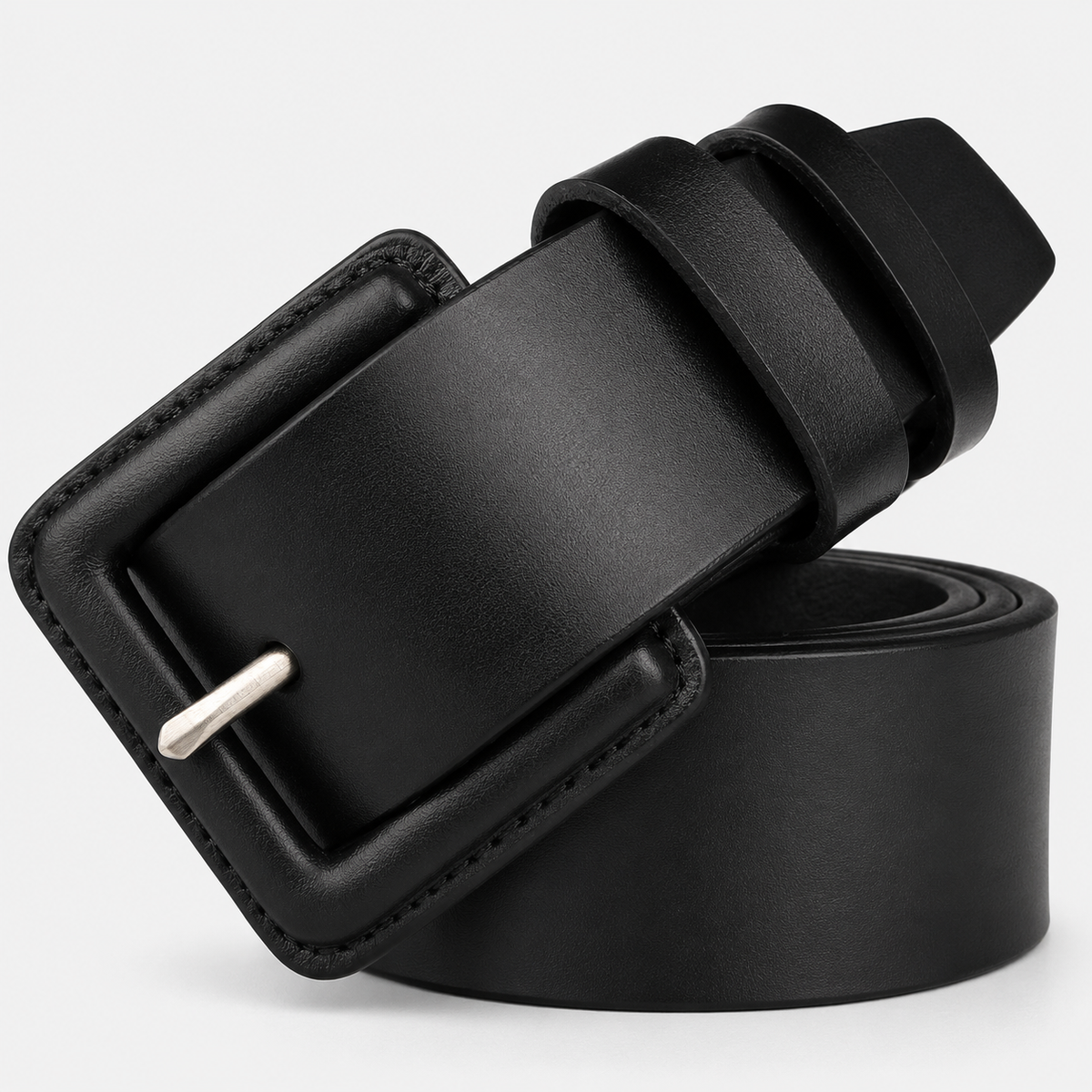 Ceinture Cuir Véritable Largeur 3 8 Cm Noire Homme Univers Ceinture