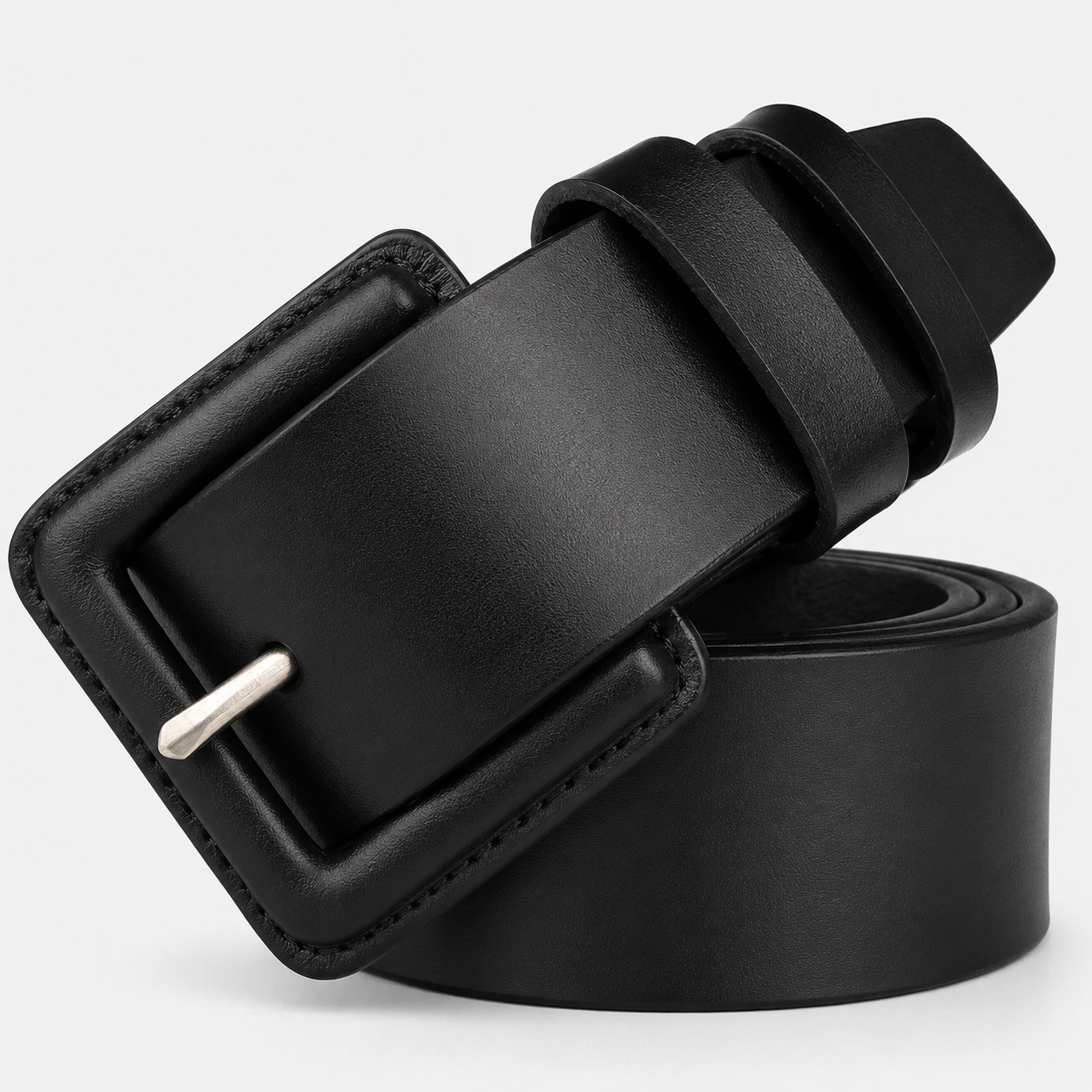 Ceinture Cuir Véritable Largeur 3 8 Cm Noire Homme Univers Ceinture