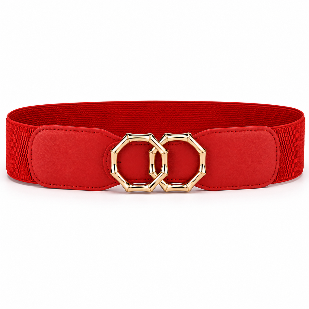 Ceinture Elastique Pour Robe Large Rouge Femme Univers Ceinture