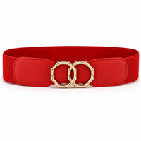 Ceinture Elastique Pour Robe Large Rouge Femme Univers Ceinture