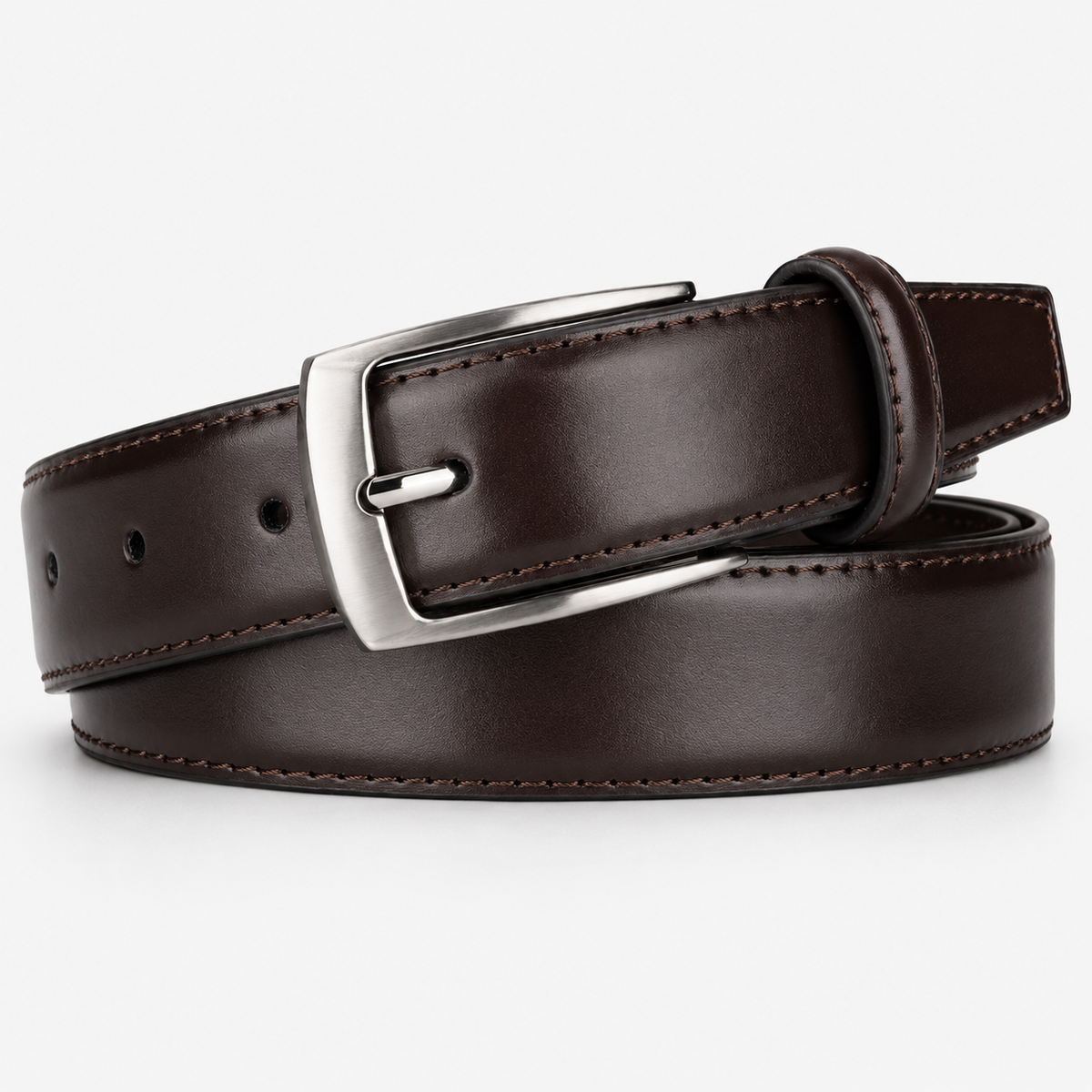 Ceinture Homme En Cuir Marron À Boucle Ardillon Univers Ceinture