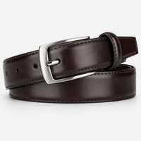 Ceinture Homme En Cuir Marron À Boucle Ardillon Univers Ceinture