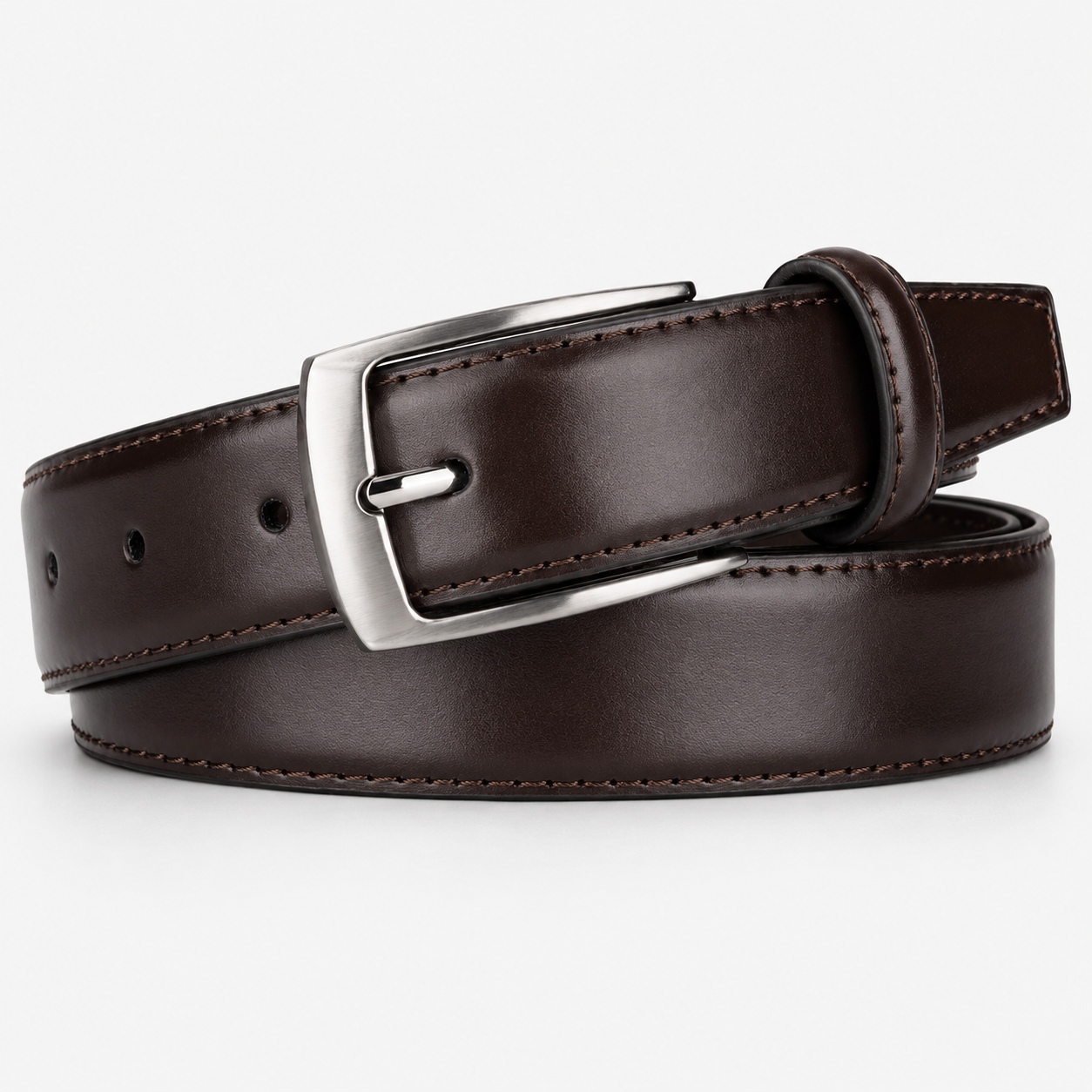 Ceinture Homme En Cuir Marron À Boucle Ardillon Univers Ceinture