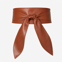 Ceinture Large Chocolat À Nouer Femme Univers Ceinture
