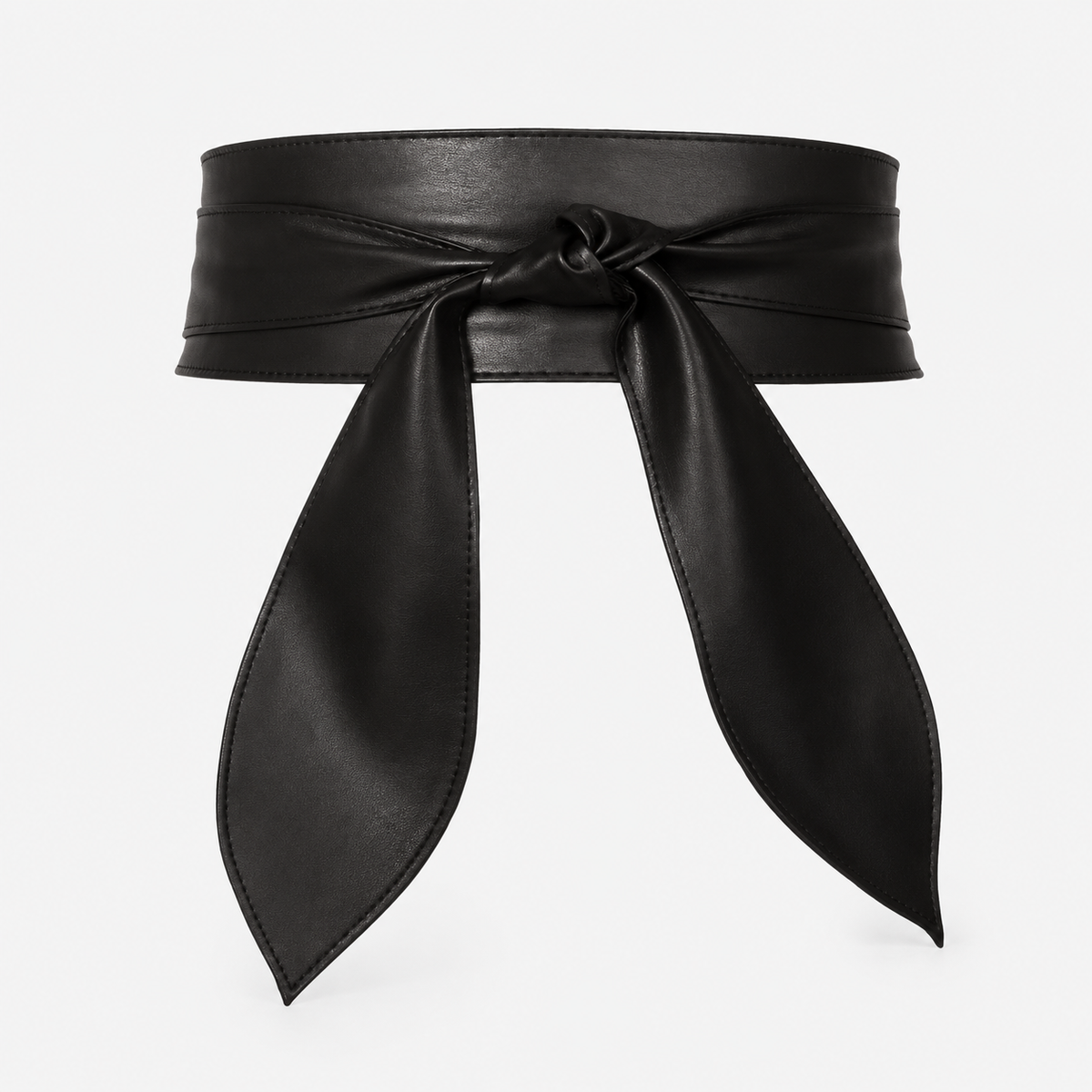 Ceinture Large Noire À Nouer Femme Univers Ceinture
