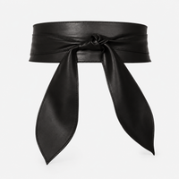 Ceinture Large Noire À Nouer Femme Univers Ceinture
