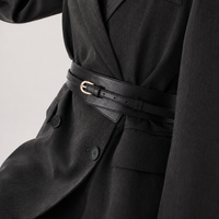 Ceinture Large Similicuir Noir femme Univers Ceinture