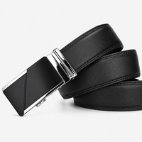Ceinture Noire Classique Pour Homme En Cuir Véritable Univers Ceinture
