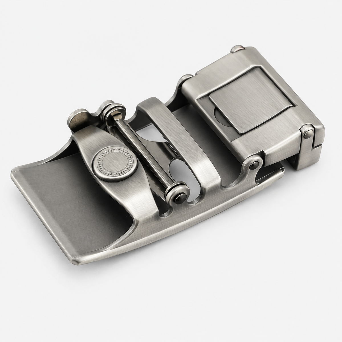 Ceinture Sans Trou En Cuir Boucle Automatique détails Homme Univers Ceinture