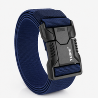 Ceinture Tactique Élastique En Alliage D’Aluminium Bleu marine Homme Univers Ceinture