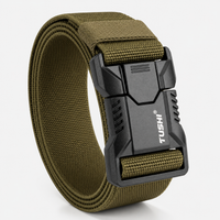 Ceinture Tactique Élastique En Alliage D’Aluminium Vert militaire Homme Univers Ceinture
