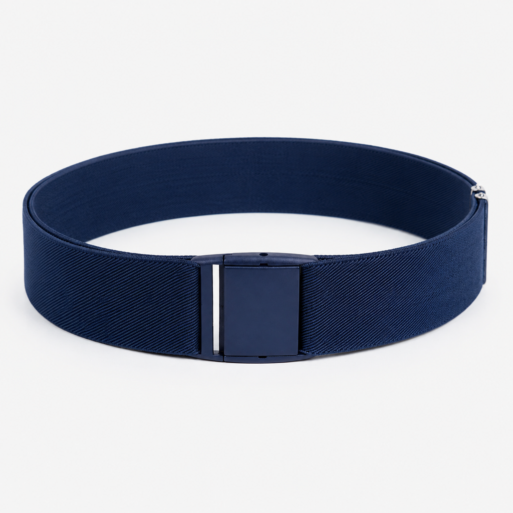 Ceinture Élastique En Tricot Bleu Univers Ceinture