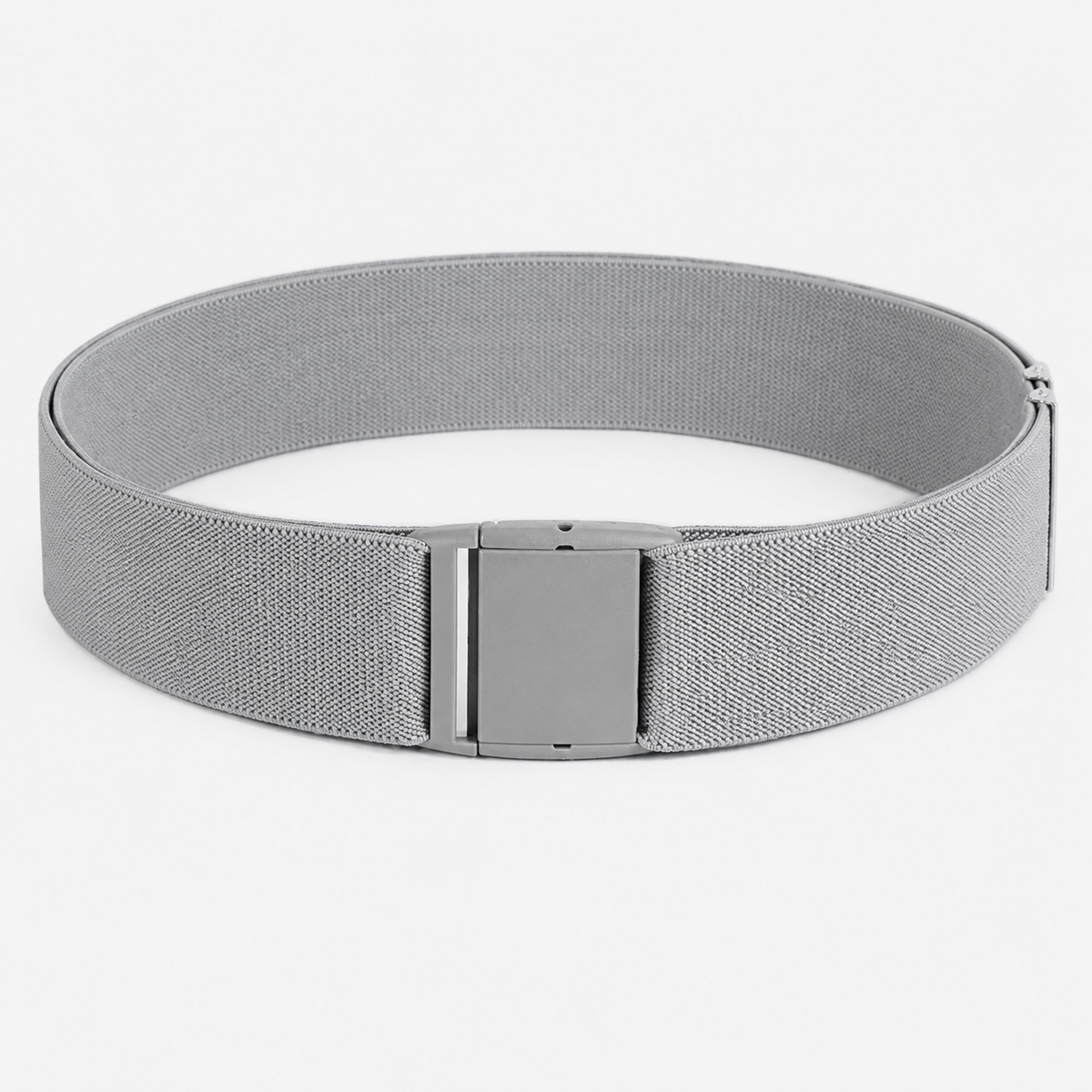 Ceinture Élastique En Tricot Gris Univers Ceinture