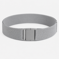 Ceinture Élastique En Tricot Gris Univers Ceinture