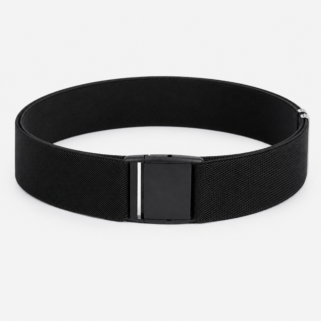 Ceinture Élastique En Tricot Noir Univers Ceinture