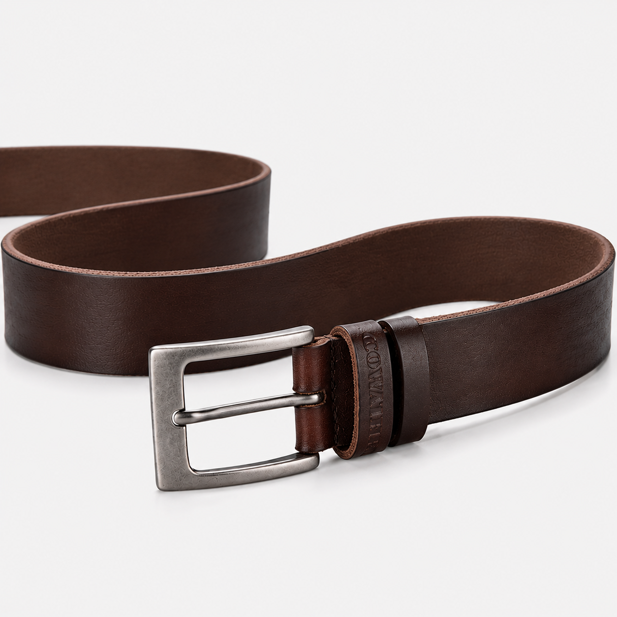Ceintures Cuir Véritable Marron Homme Univers Ceinture