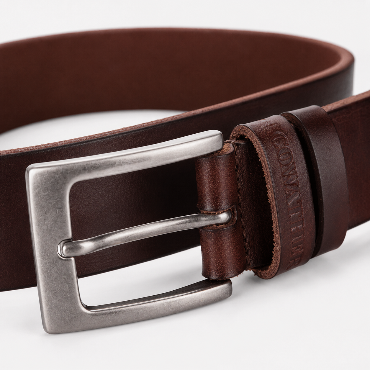 Ceintures Cuir Véritable Marron Homme Univers Ceinture