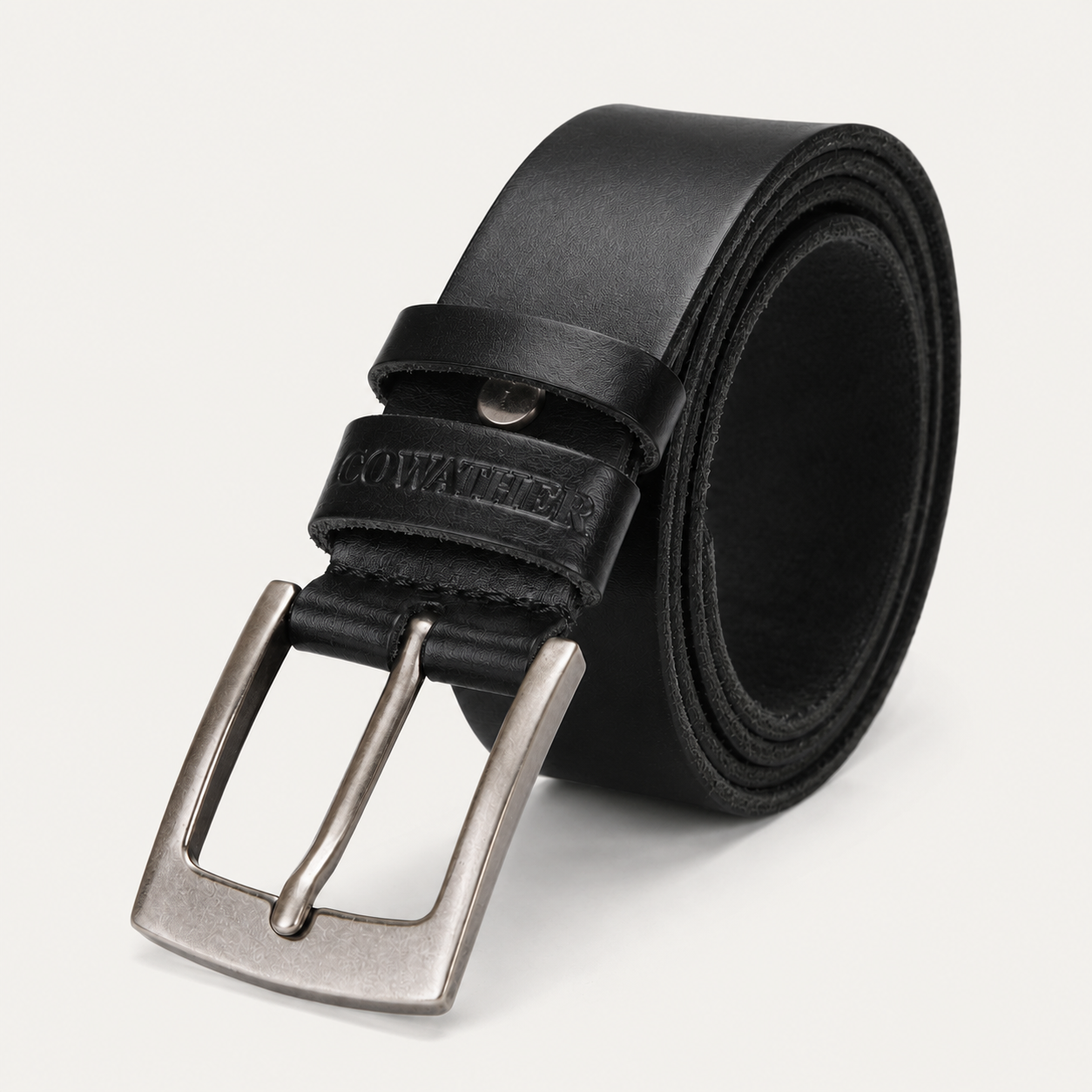 Ceintures Cuir Véritable Noire Homme Univers Ceinture