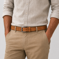 Ceintures Acier Cuir De Vachette Véritable Boucle portée Homme Univers Ceinture