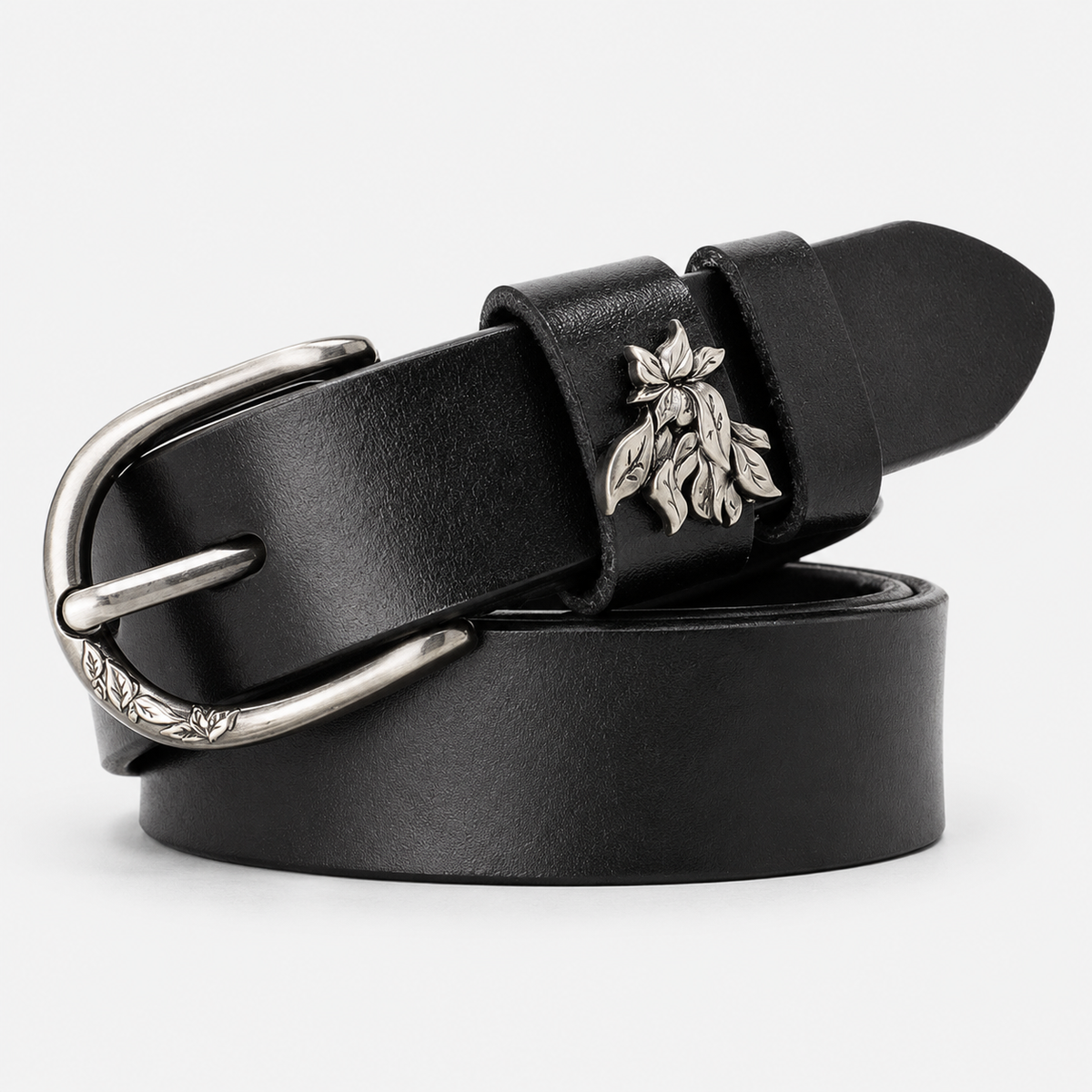 Ceintures Alliage Métallique En Cuir Noir Femme Univers Ceinture