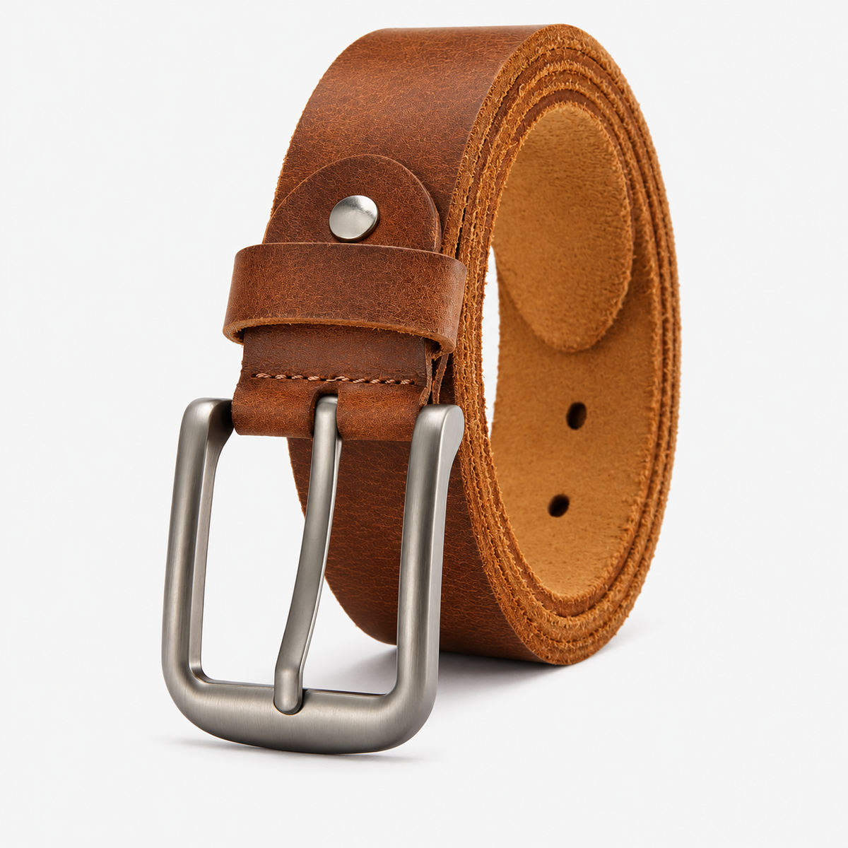 Ceintures Cuir De Vache Caramel Homme Univers Ceinture