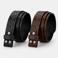 Ceintures Cuir Femme Gaufré Style Western Coloris Univers Ceinture