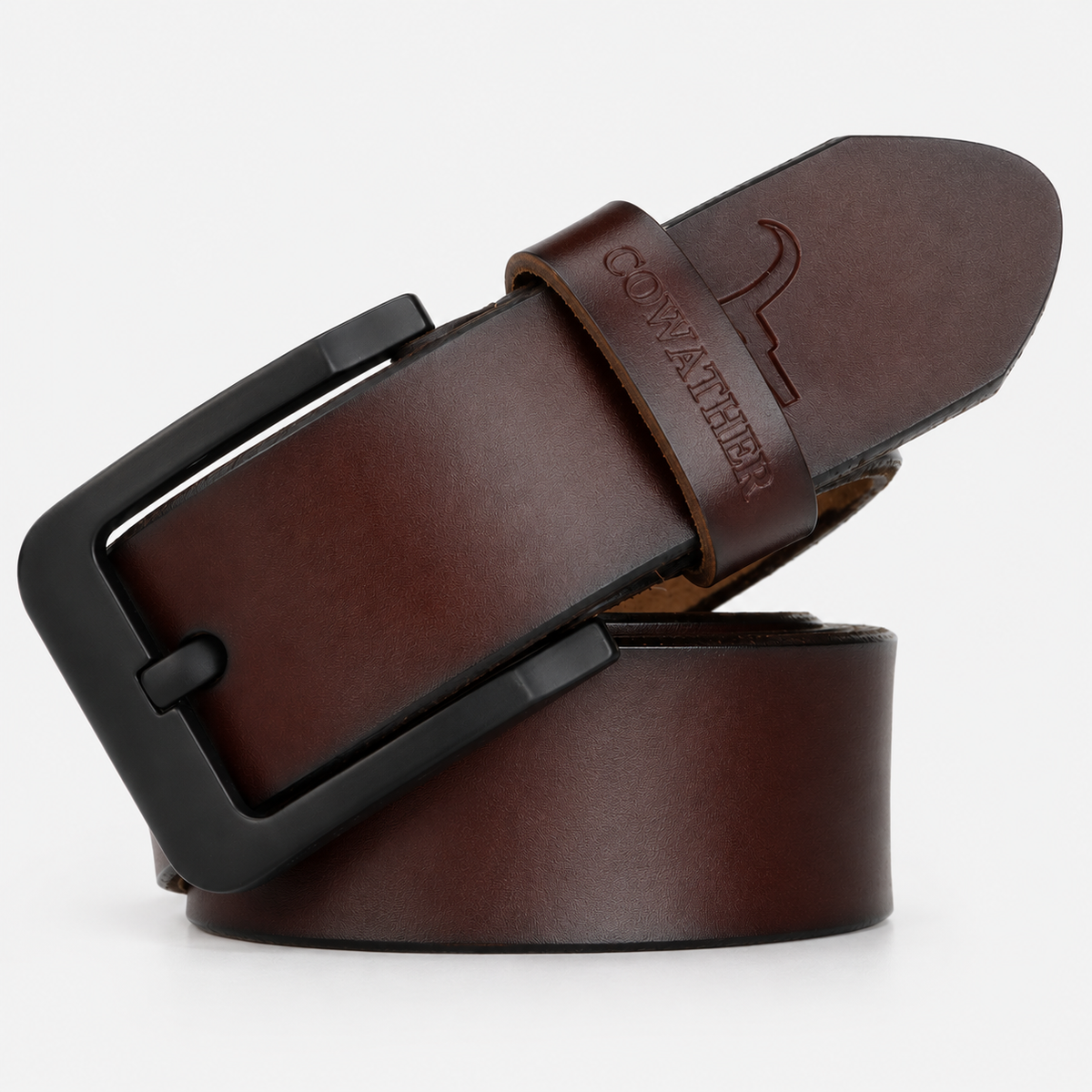 Ceintures En Cuir De Vachette Pour Homme Café Univers Ceinture