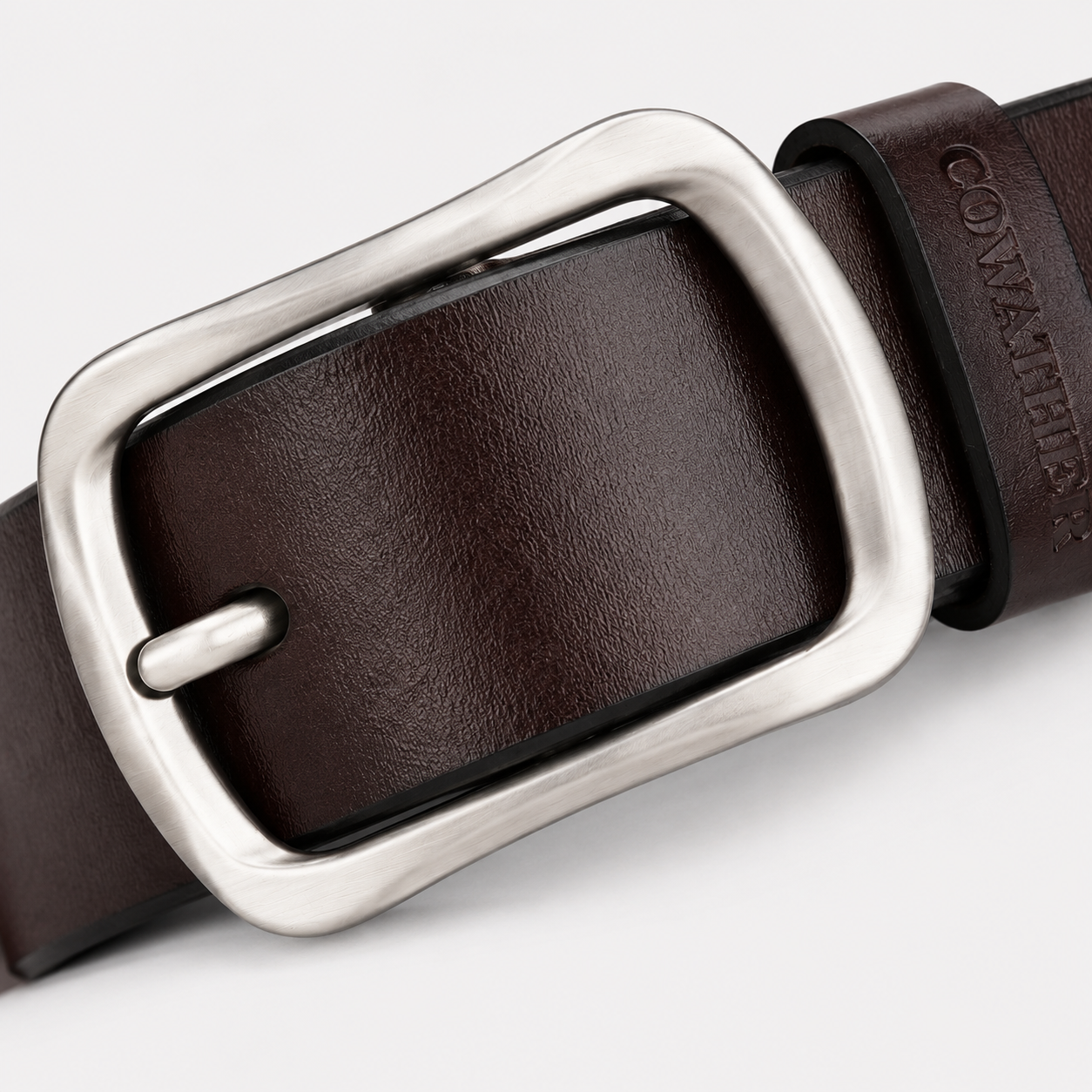 Ceintures En Cuir Marron détails Homme Univers Ceinture