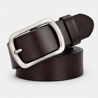 Ceintures En Cuir Café Homme Univers Ceinture
