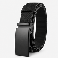 Ceintures Fibre Élastique Tactique Noire Homme Univers Ceinture