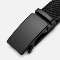 Ceintures Fibre Élastique Tactique Noire Homme détails Univers Ceinture