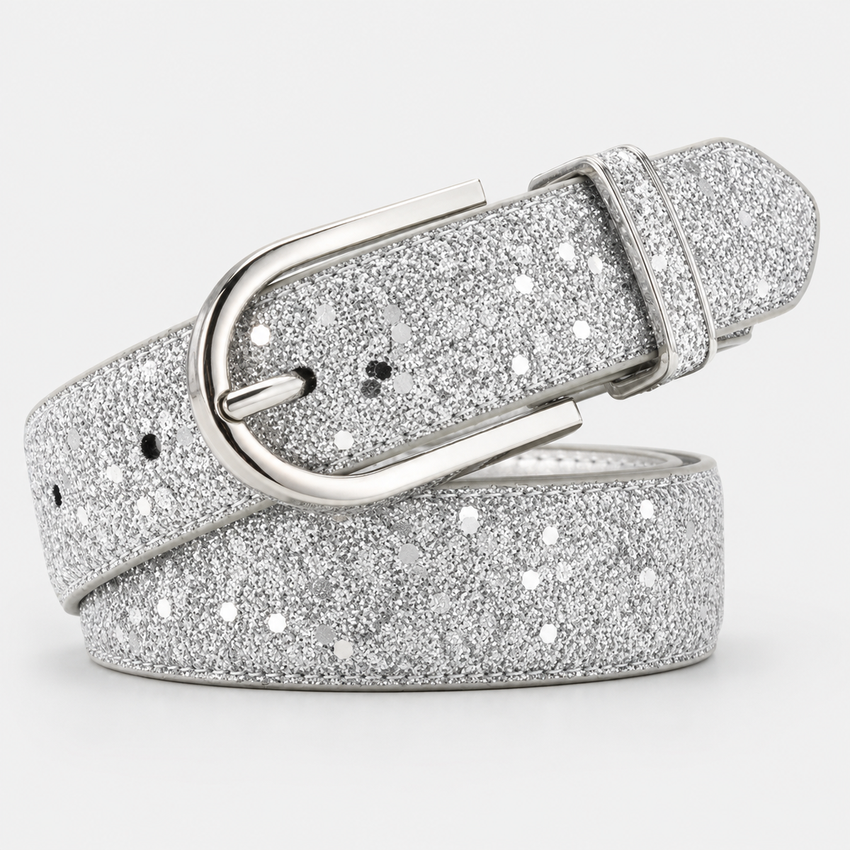 Ceintures Paillettes Argentée Pailleté femme Univers Ceinture