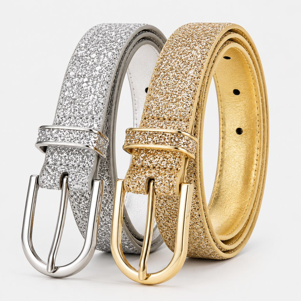 Ceintures Paillettes Argentée coloris femme Univers Ceinture