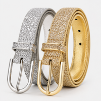 Ceintures Paillettes Argentée coloris femme Univers Ceinture