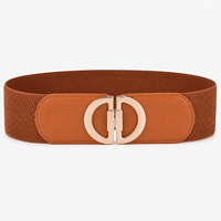 Ceintures Taille Élastique Large Marron Univers Ceinture