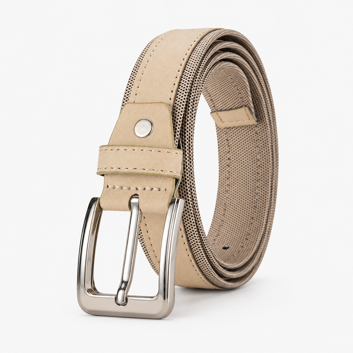 Ceintures Toile Oxford En Suède Avec Boucle Ardillon Homme Univers Ceinture