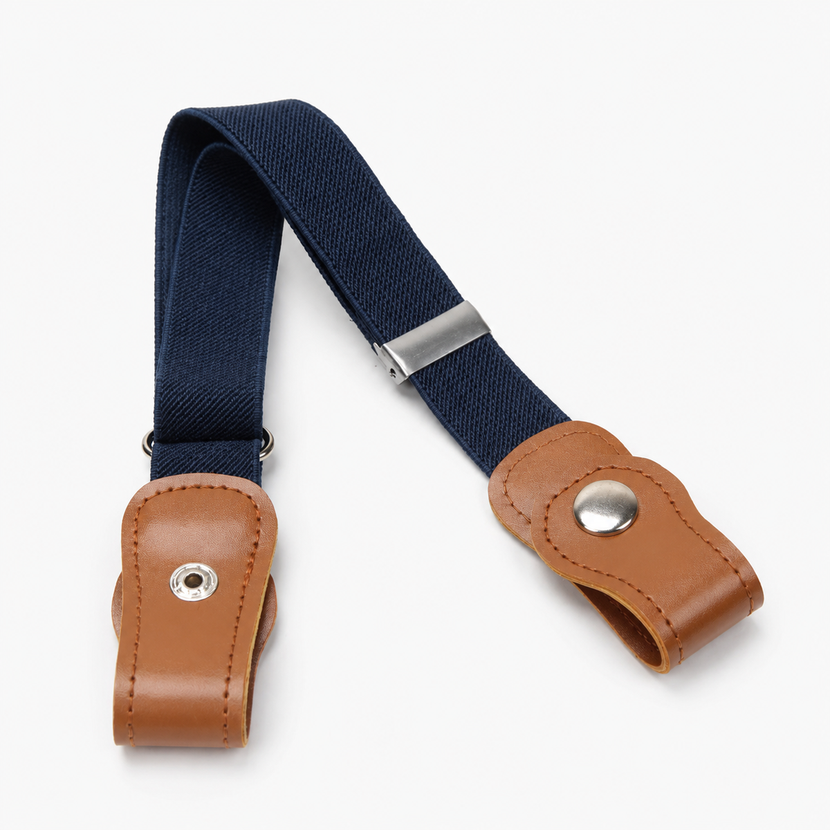 Ceintures Toile Élastique Bleu marine Sans Boucle Univers Ceinture