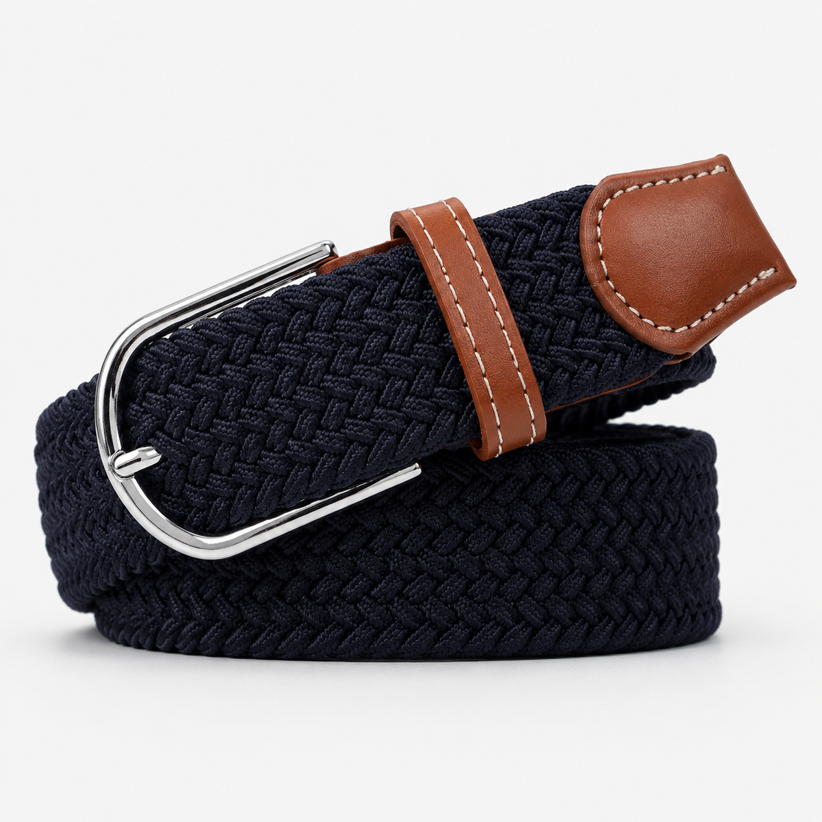Ceintures Élasthanne Tressée Élastique Bleu marine Homme Univers Ceinture