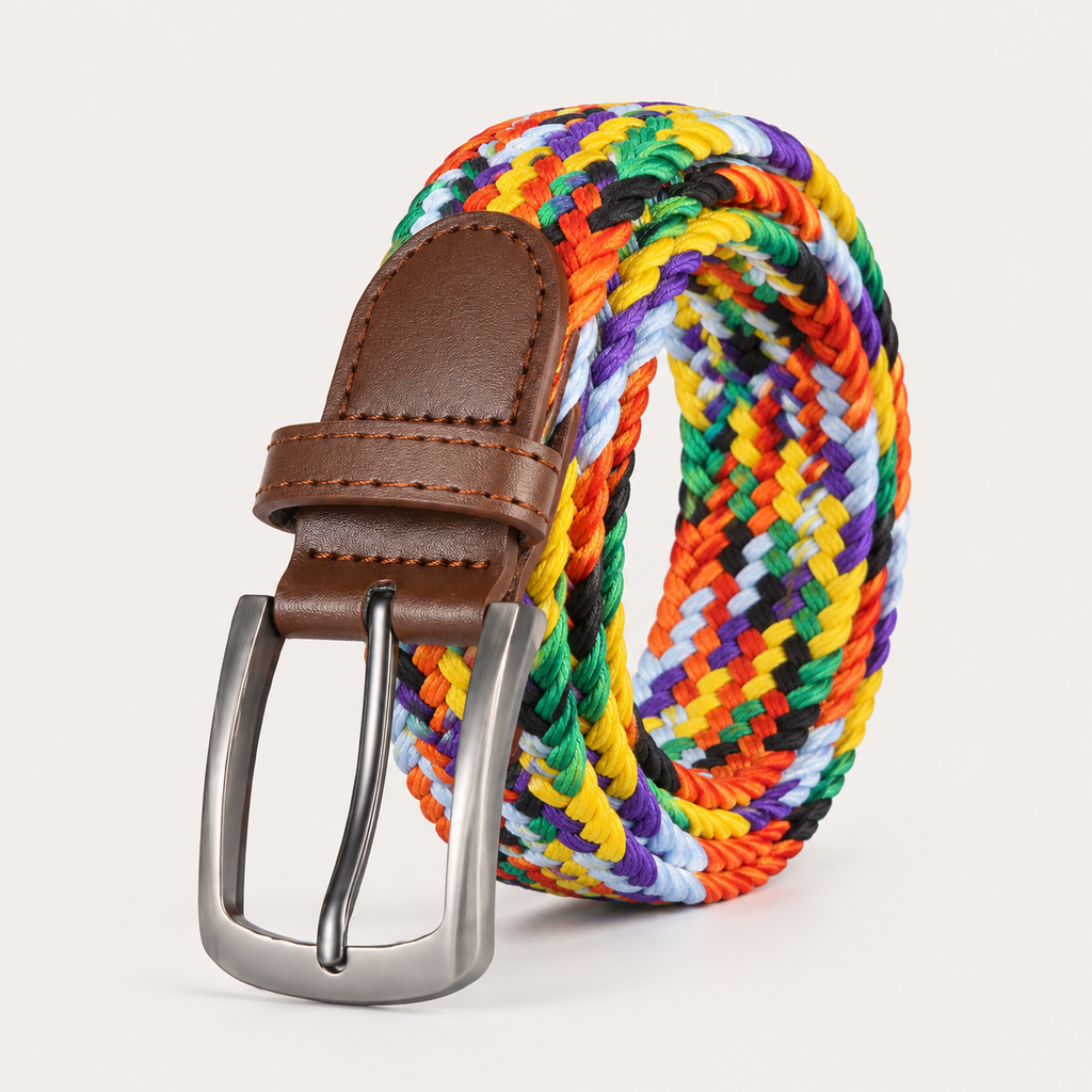 Ceinture Femme Élastique Tressée