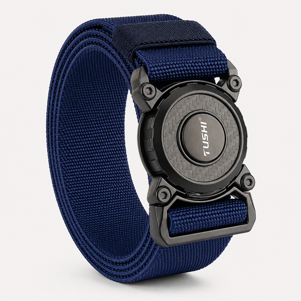 Ceinture Tactique À Ouverture Rapide Bleu Marine Homme Univers Ceinture