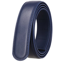 Sangle De Ceinture Sans Boucle En Cuir