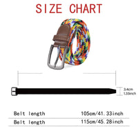 Ceinture Femme Élastique Tressée