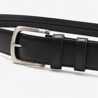 Ceinture Cache-Billets De Sécurité En Simili-Cuir Noir