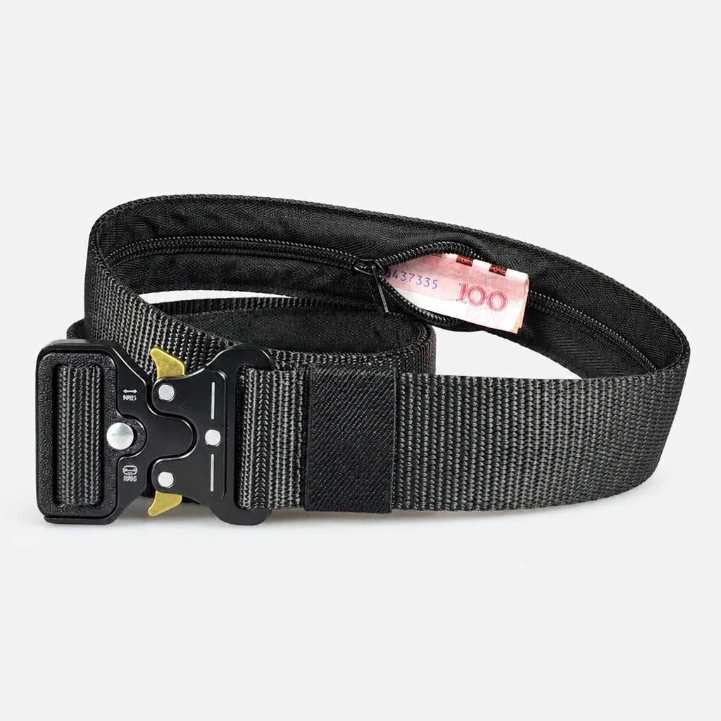 Ceinture Cache-Billets Tactique Anti-Vol