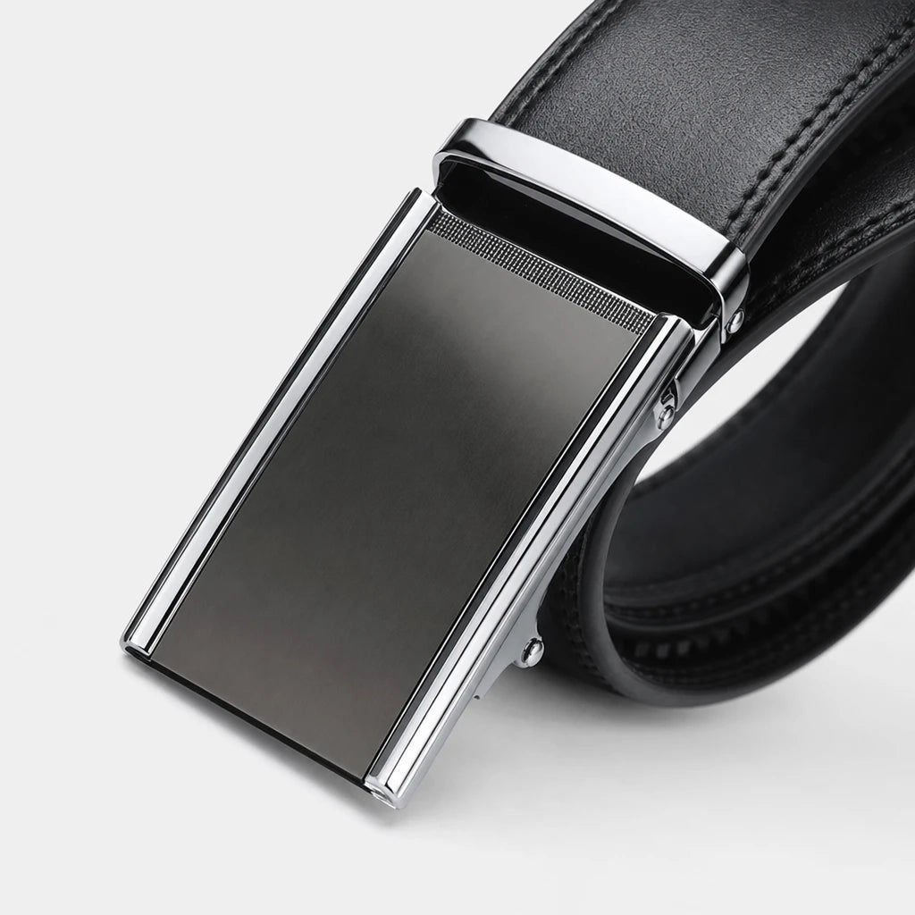 Ceinture De Sécurité Réglable Homme En Cuir De Vachette